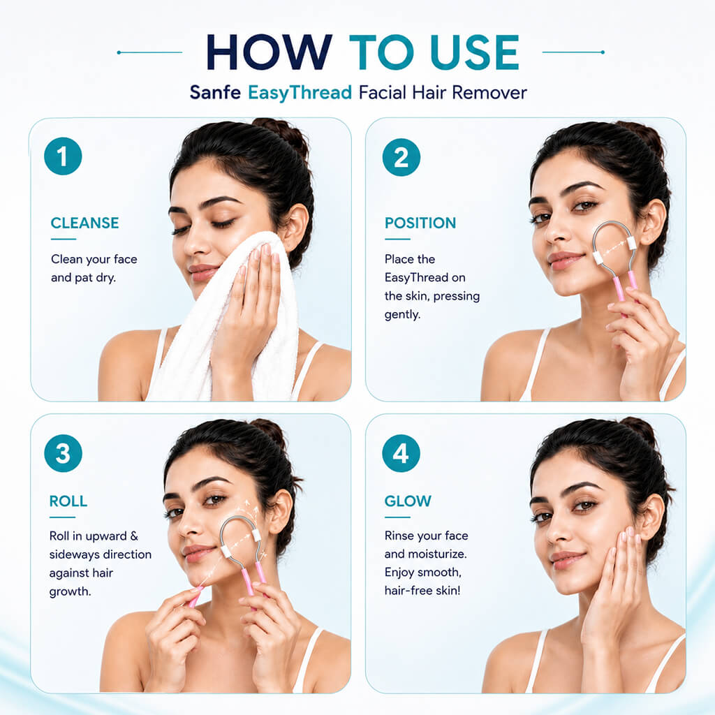 Sanfe EasyThread Facial Hair Remover