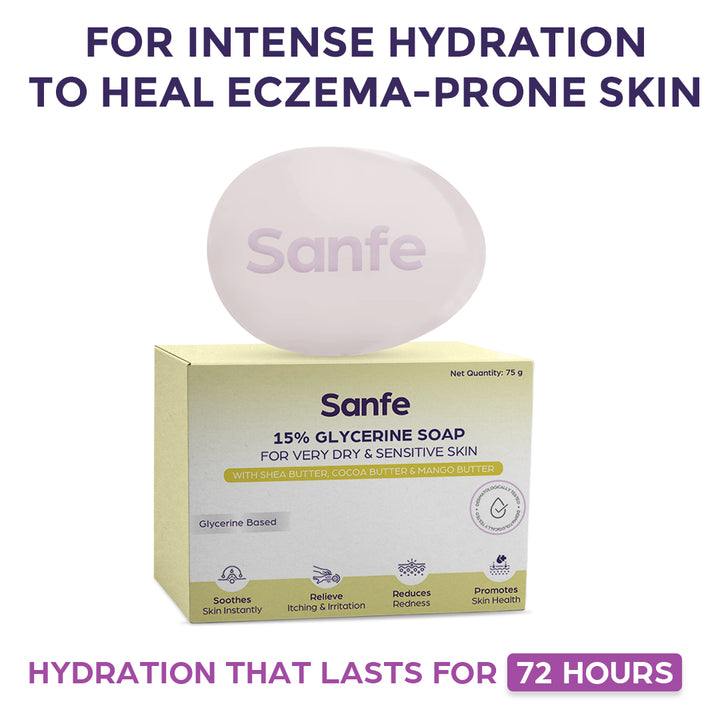 Sanfe Eczema Soap - 75gm