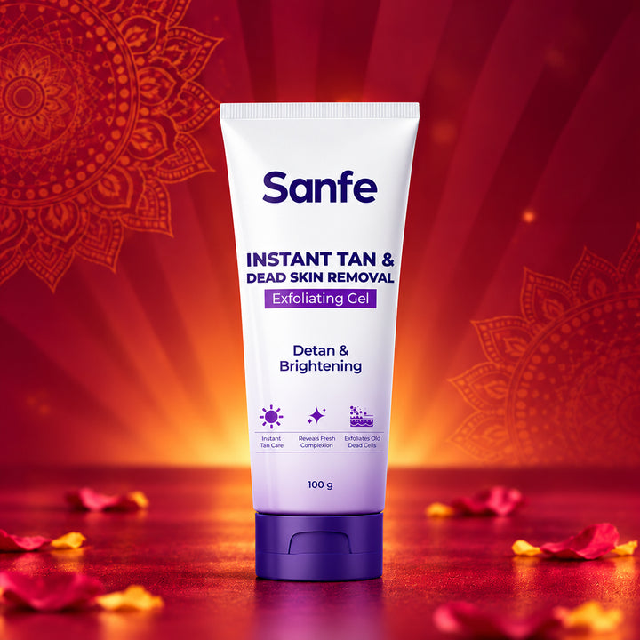 Sanfe Instant Tan & Dead Skin Removal Exfoliating Gel