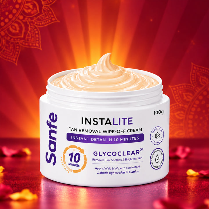 Instalite Wipe Off Detan Body Cream 100gm