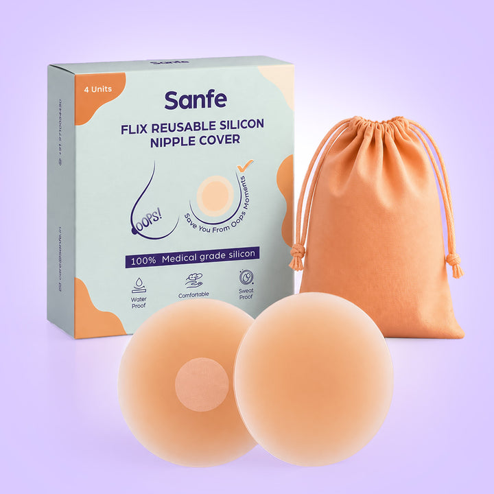 Sanfe Flix Reusable Silicone Nipple Cover