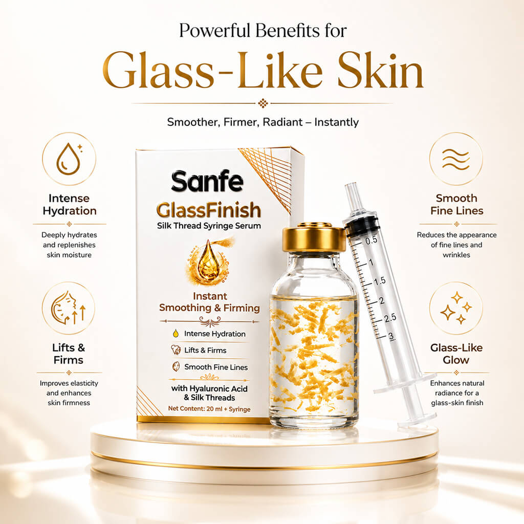 GlassFinish Silk Thread Syringe Serum