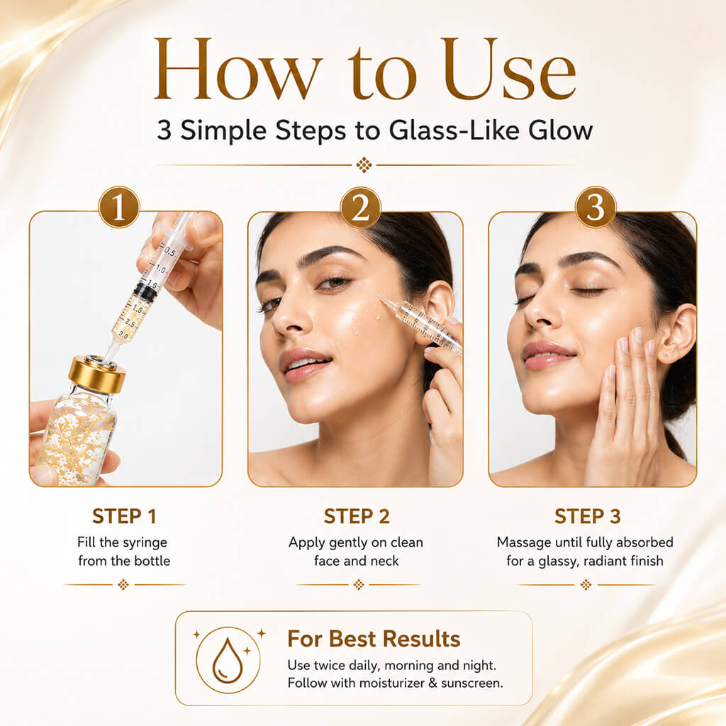 GlassFinish Silk Thread Syringe Serum
