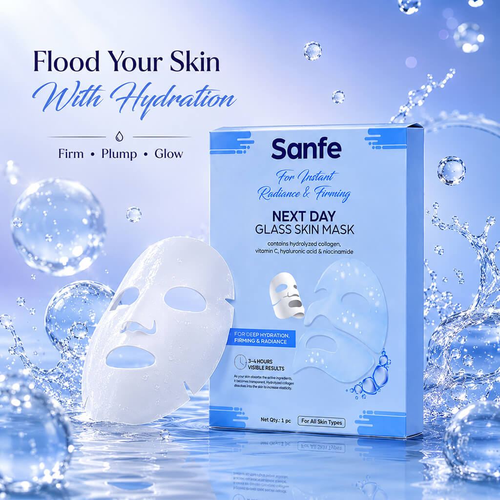 Korean Glass Skin Mask - Pack of 3