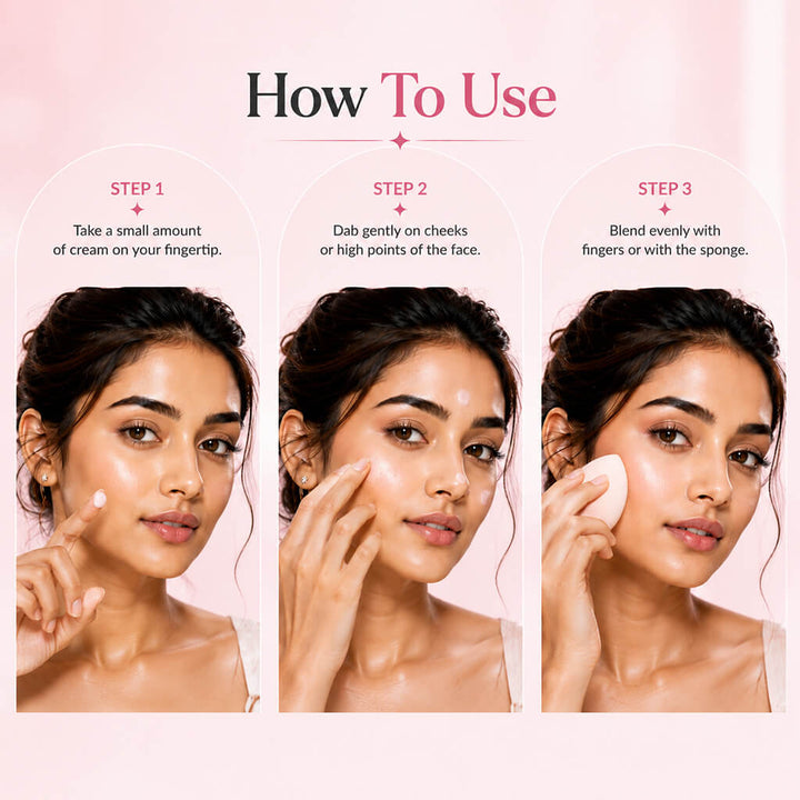 Sanfe GlowAura Strobe Cream (Pink) 30gm