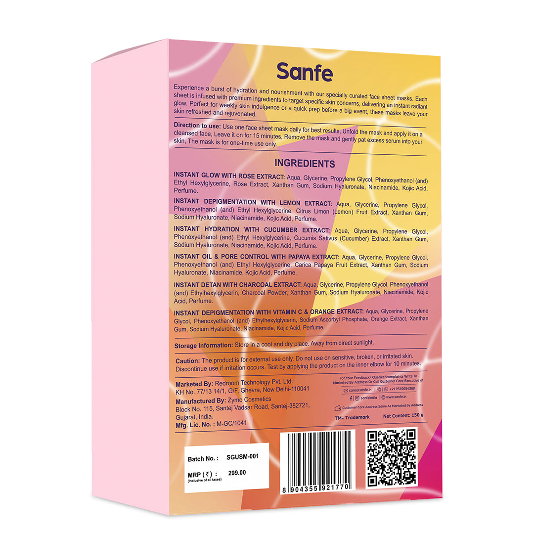 Sanfe Glow Up Sheet Mask