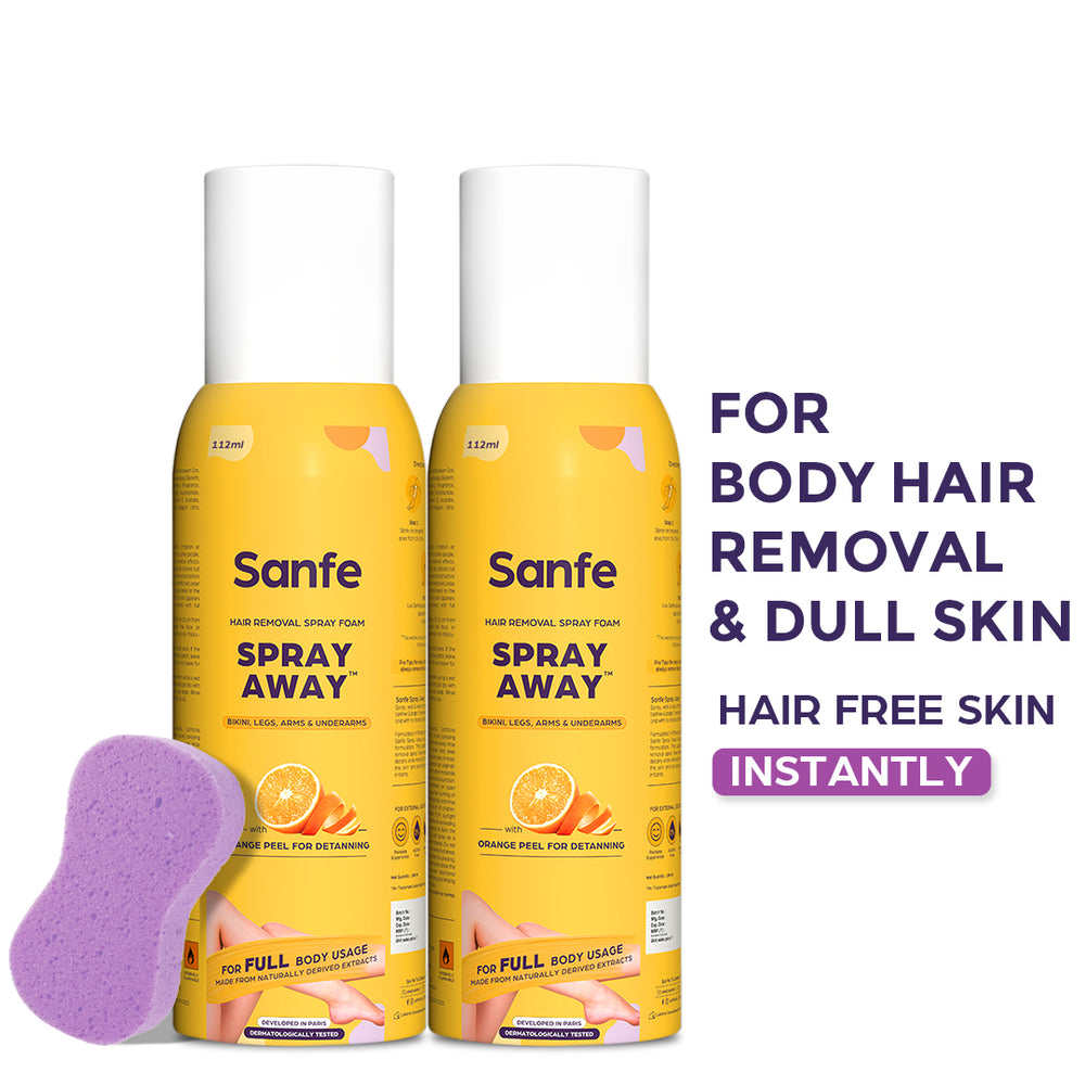 Spray Away Hair Removal Spray - 100ml - Pack of 2