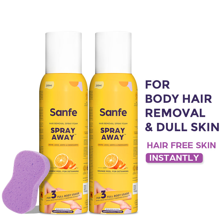 Spray Away Hair Removal Spray - 200ml (Pack of 2)