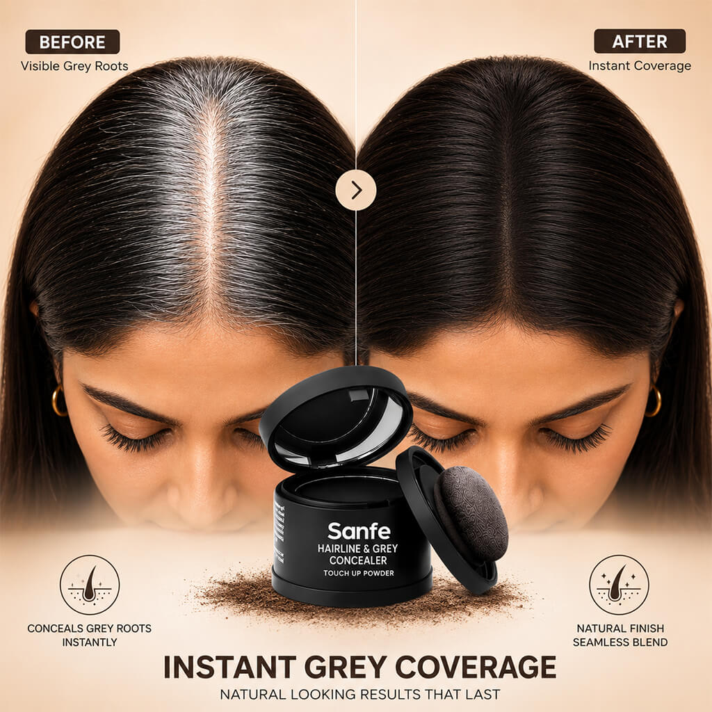 Sanfe Hairline & Gray Concealer Touch Up Powder