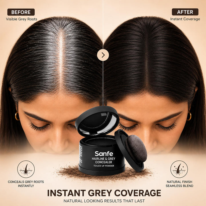 Sanfe Hairline & Gray Concealer Touch Up Powder