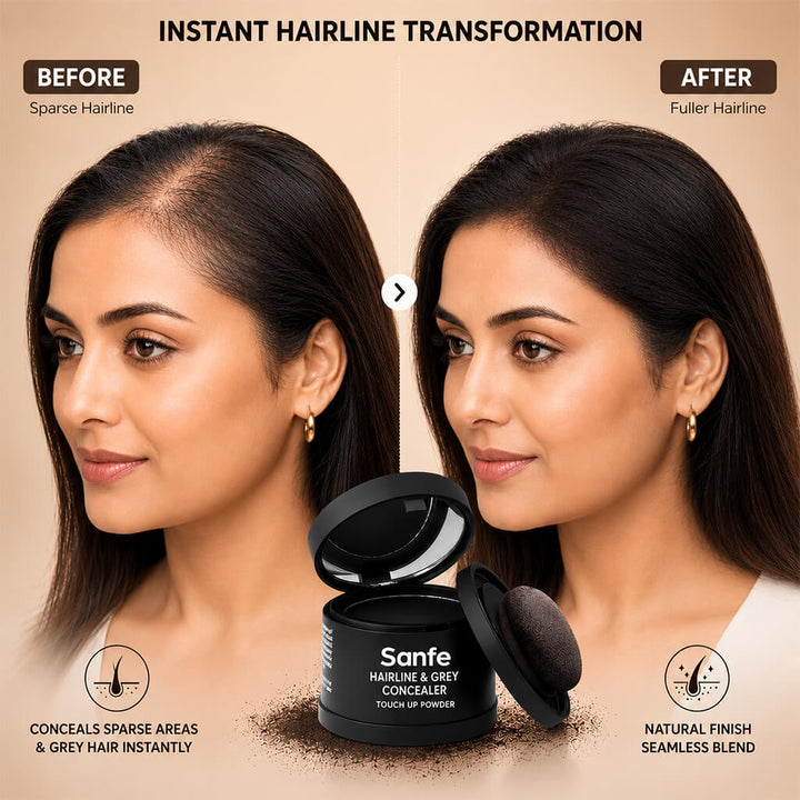 Sanfe Hairline & Gray Concealer Touch Up Powder