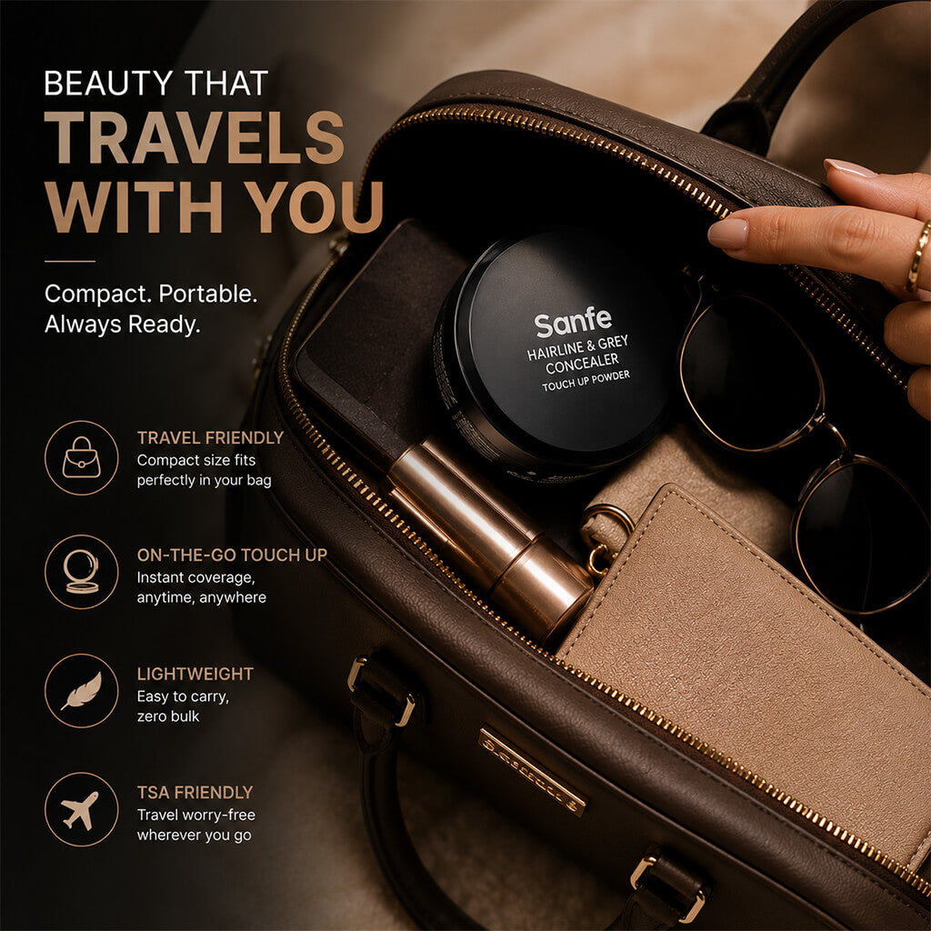 Sanfe Hairline & Gray Concealer Touch Up Powder