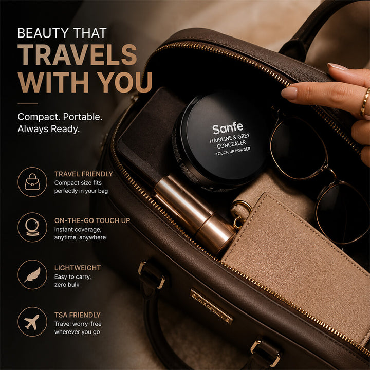 Sanfe Hairline & Gray Concealer Touch Up Powder