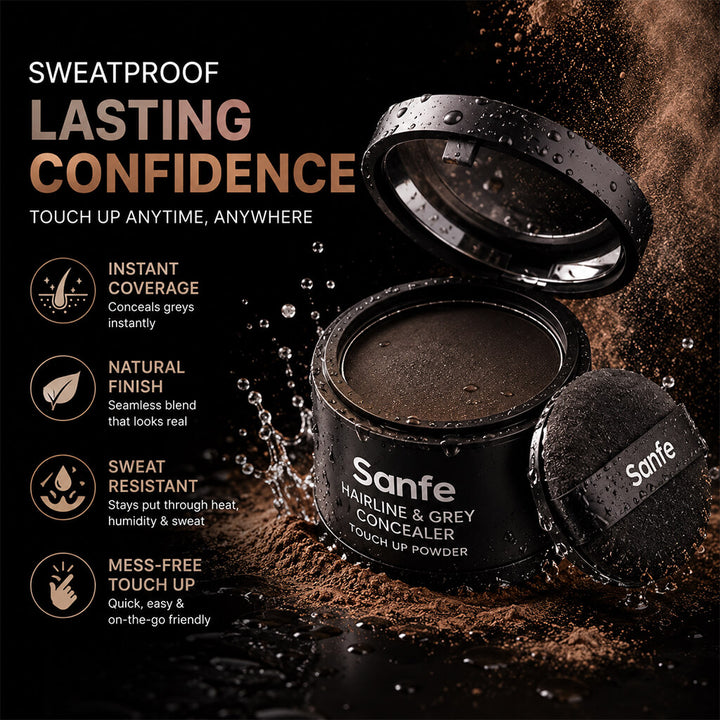Sanfe Hairline & Gray Concealer Touch Up Powder