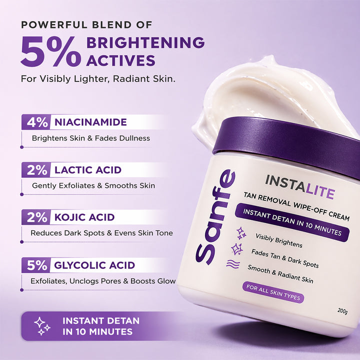 Instalite Detan Body Cream 200gm