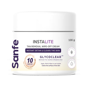 -Instalite Wipe Off Detan Body Cream 100gm