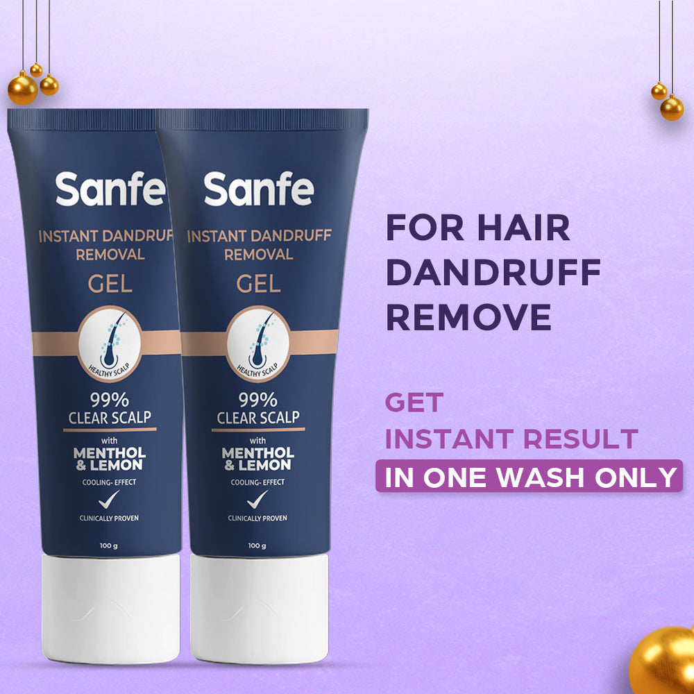 Instant Dandruff Removal Gel (Pack of 2)