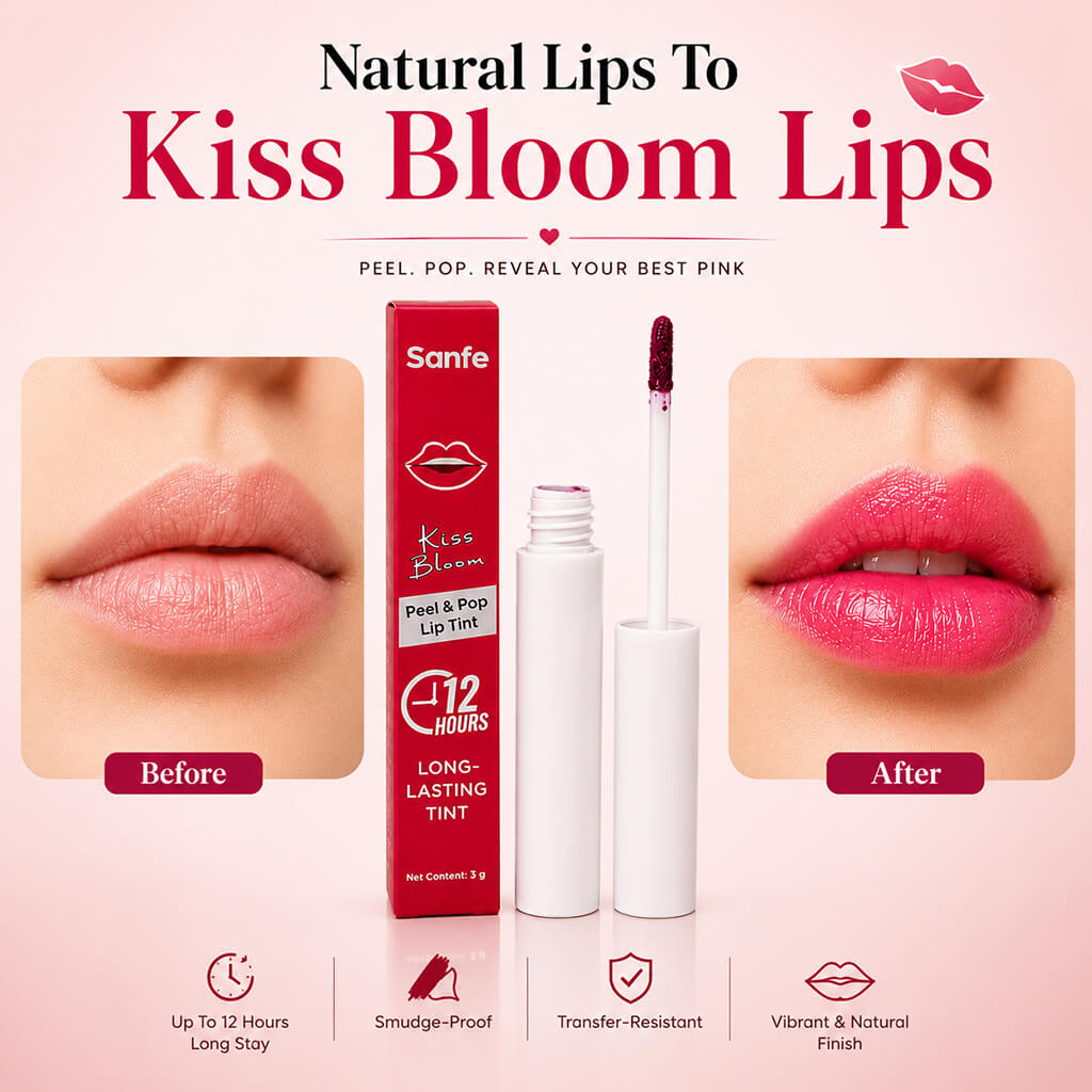 Sanfe Kiss Bloom Peel & Pop Lip Tint