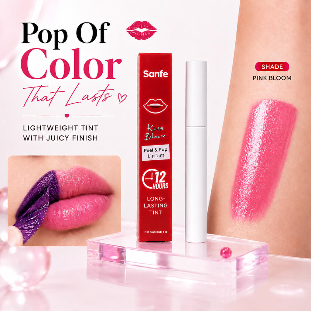 Sanfe Kiss Bloom Peel & Pop Lip Tint