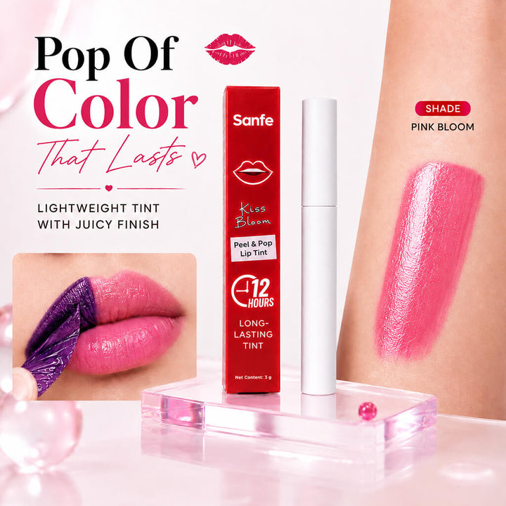 Sanfe Kiss Bloom Peel & Pop Lip Tint