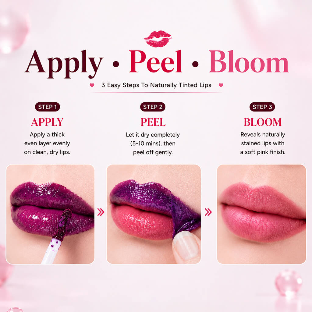 Sanfe Kiss Bloom Peel & Pop Lip Tint