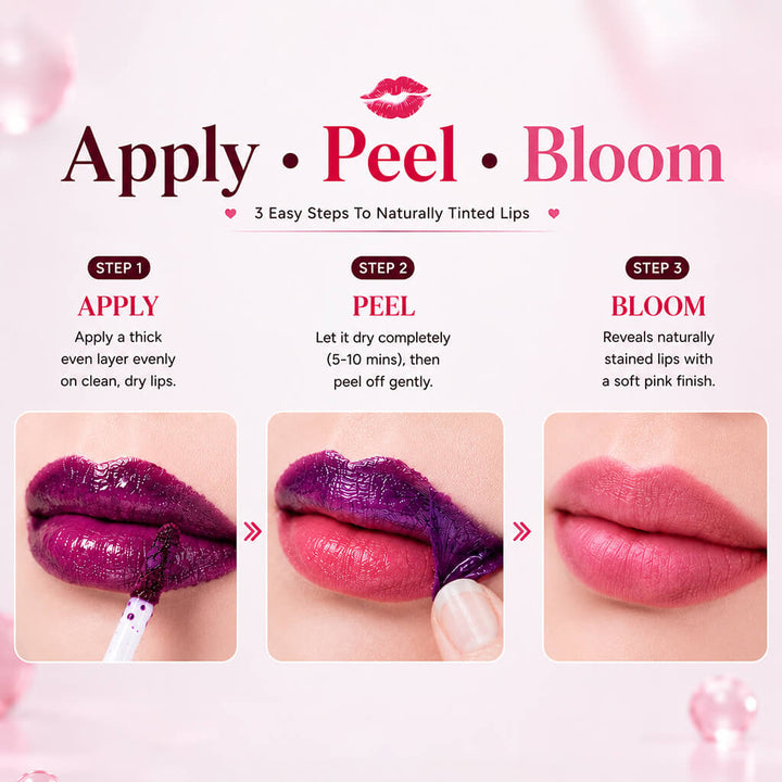Sanfe Kiss Bloom Peel & Pop Lip Tint