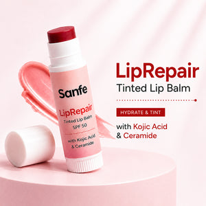 Sanfe LipRepair Tinted Lip Balm with SPF 50