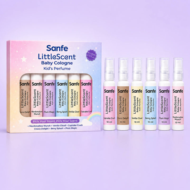 Sanfe LittleScent Kids Perfume set (Pack of 6)
