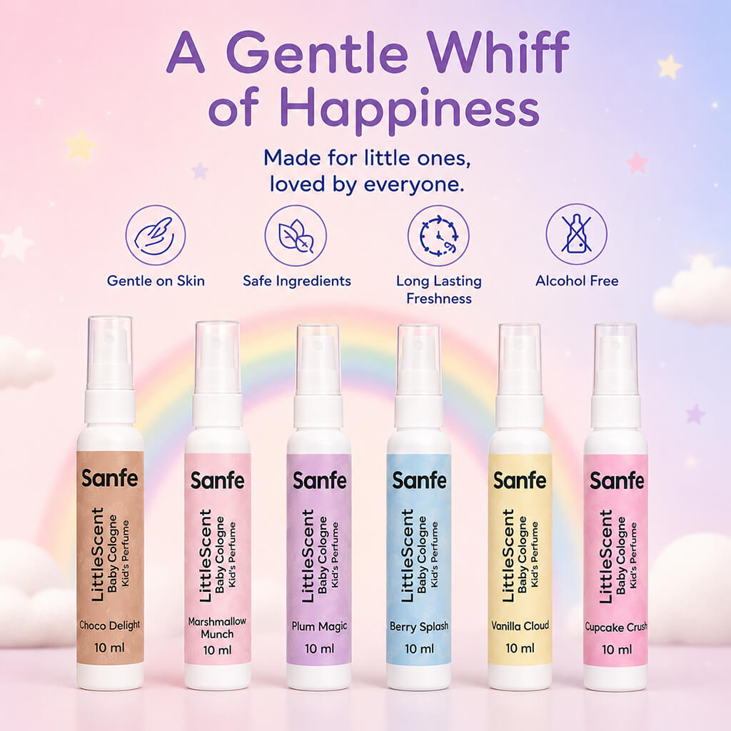 Sanfe LittleScent Kids Perfume set (Pack of 6)
