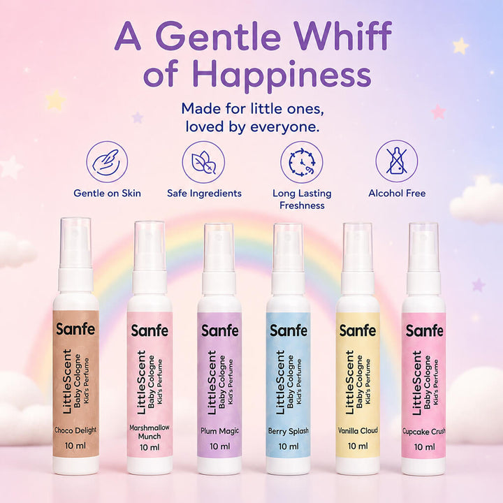 Sanfe LittleScent Kids Perfume set (Pack of 6)