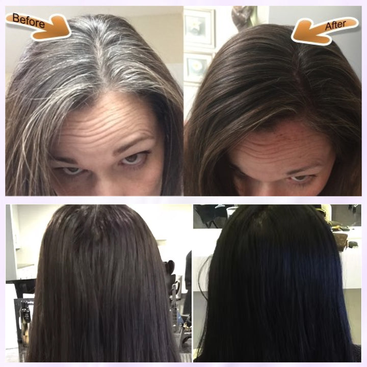 Sanfe Herbal Hair Color Combo – Amla Reetha Shikakai Bhringraj Powder 200g + Natural Henna Mehendi 100g + Organic Indigo Powder 100g | 100% Natural Hair Care & Grey Coverage