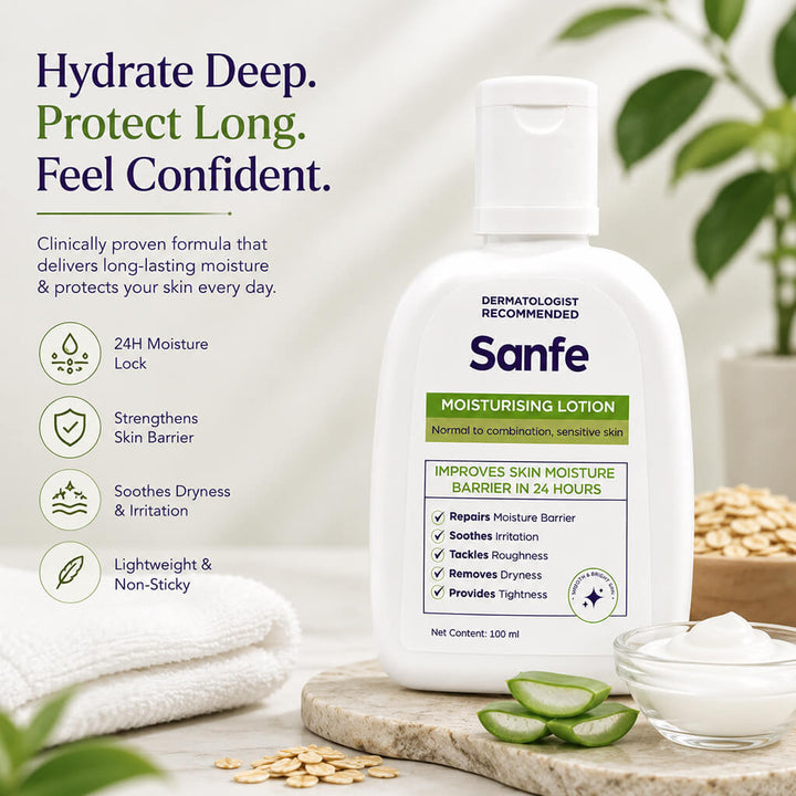 Sanfe Moisturising Lotion - 100ml