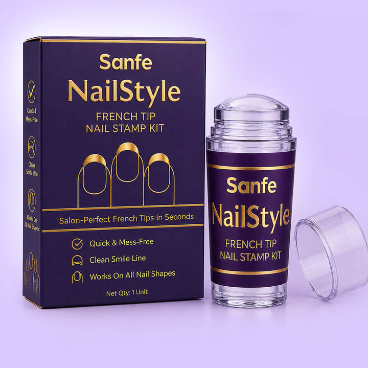 NailStyle French tip nail stamp kit
