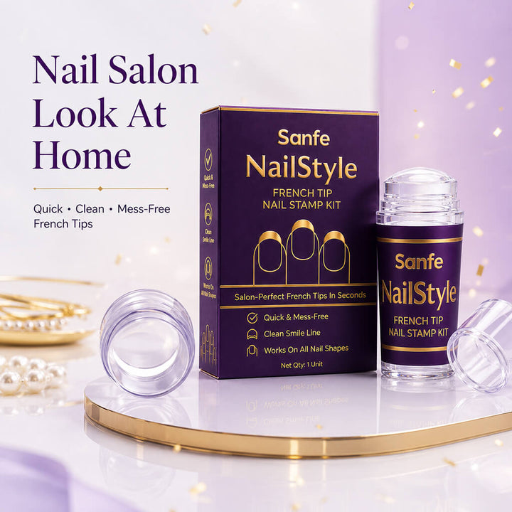 NailStyle French tip nail stamp kit