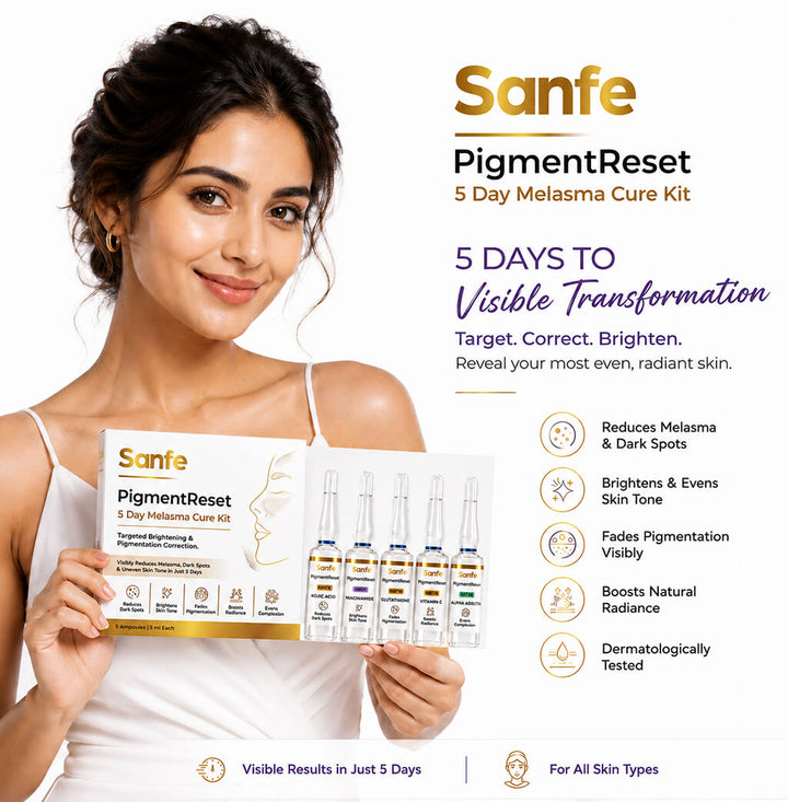 Sanfe PigmentReset 5 Day Melasma Cure Kit