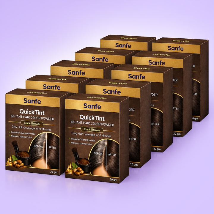 QuickTint Instant Hair Color Powder 20gm (Pack of 10)