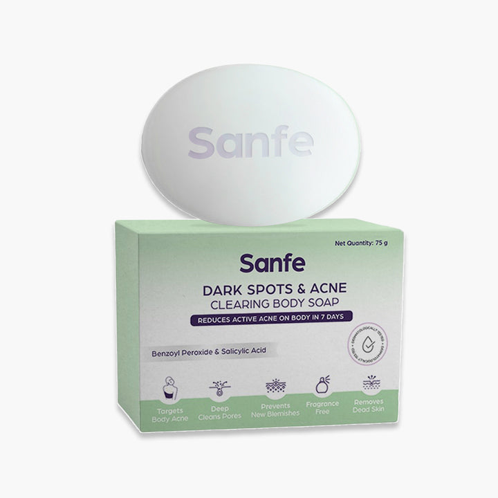 Sanfe Dark Spots & Acne Clearing Body Soap