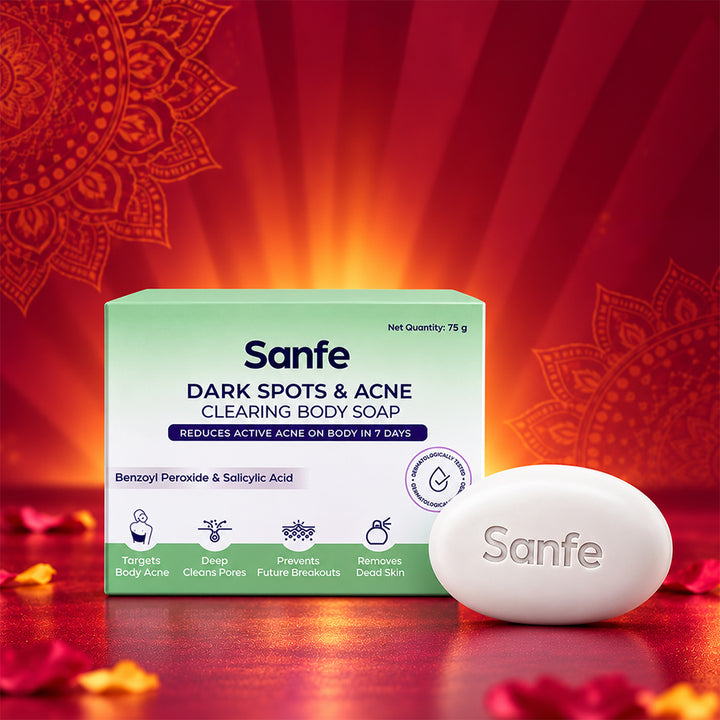 Sanfe Dark Spots & Acne Clearing Body Soap