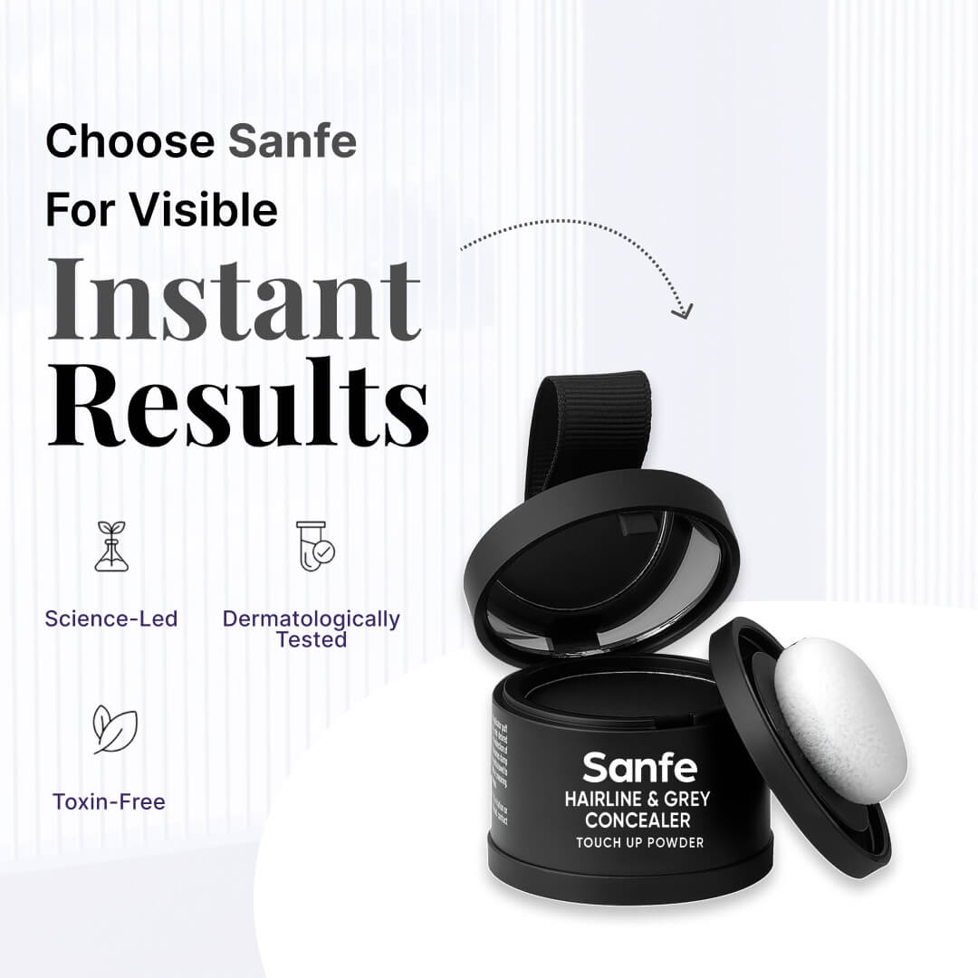 Sanfe Hairline & Gray Concealer Touch Up Powder