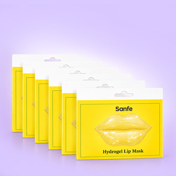 Sanfe Hydrogel Lip Mask (Pack of 6)