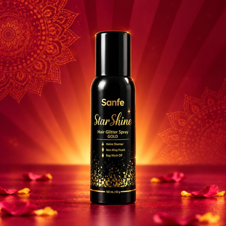 Sanfe StarShine Hair Glitter Spray - Gold