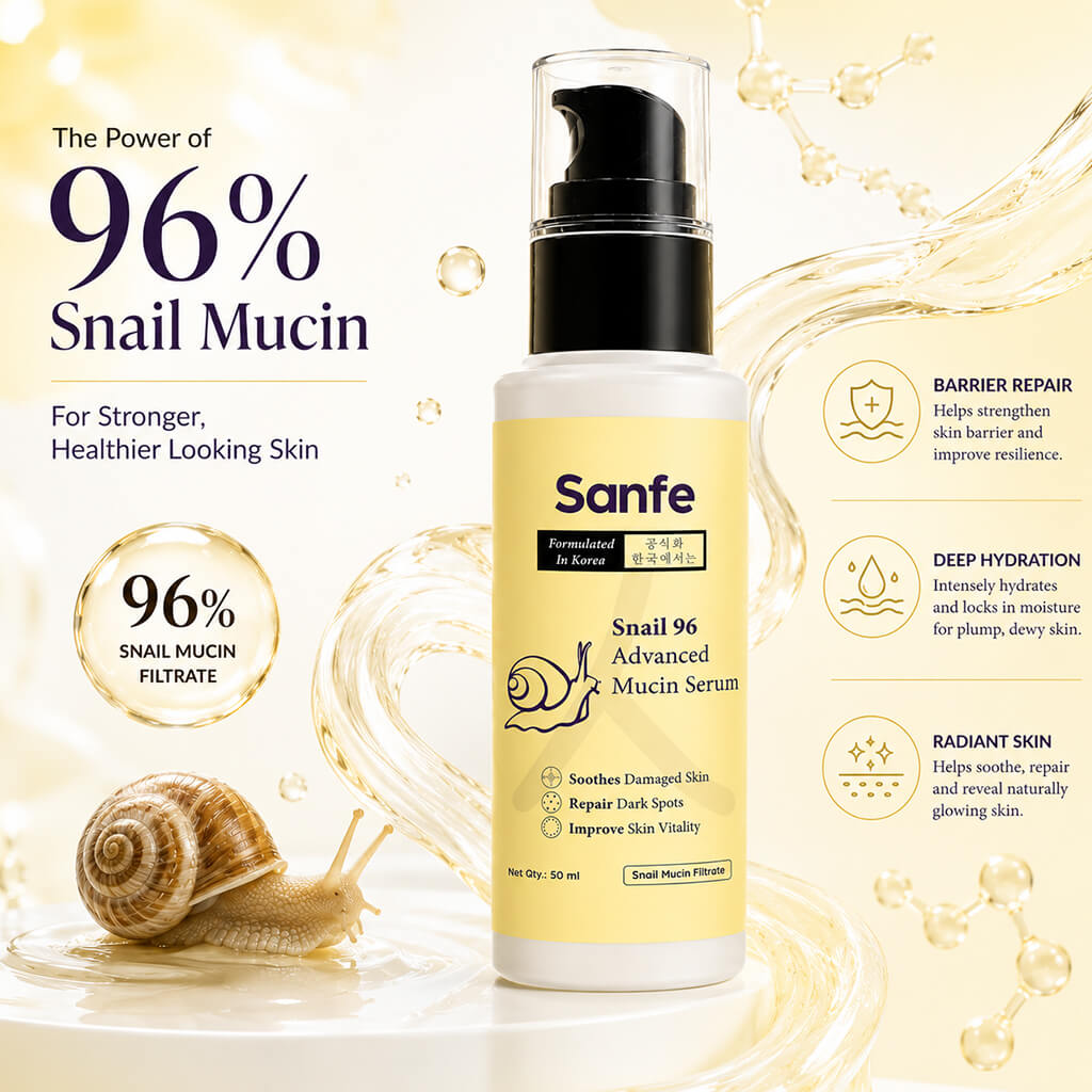 Sanfe Snail 96 Advanced Mucin Serum - 50ml