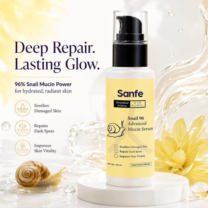 Sanfe Snail 96 Advanced Mucin Serum - 50ml