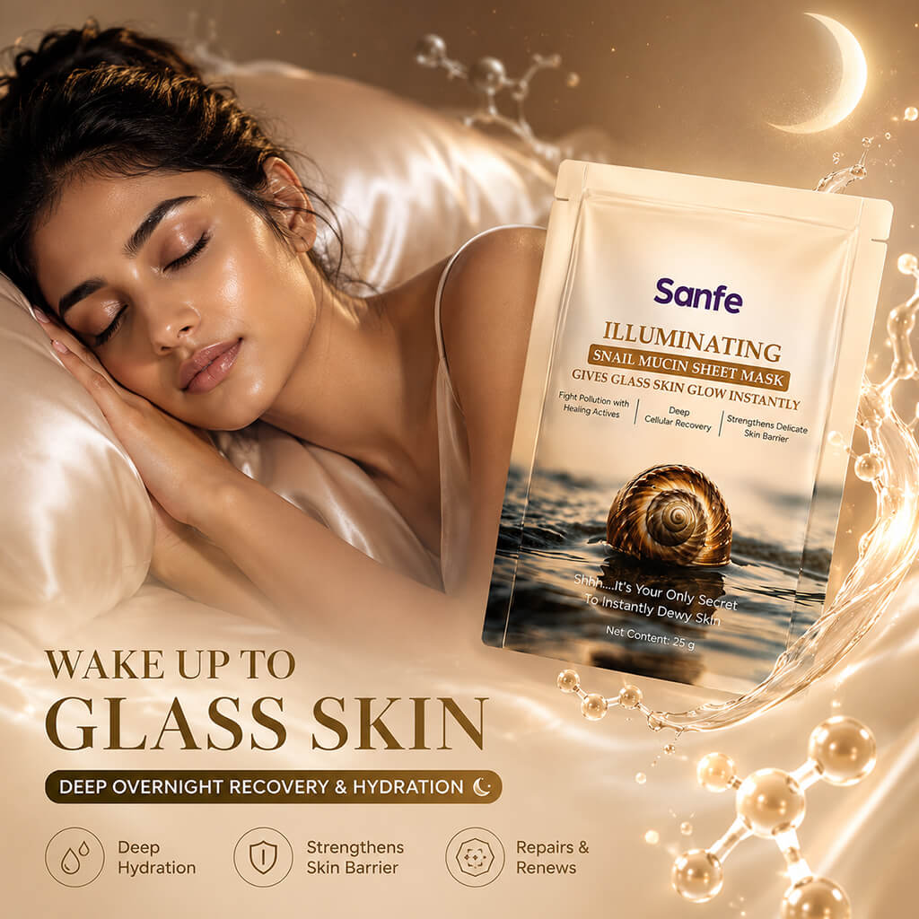 Illuminating Snail Mucin Sheet Mask (Pack of 6)
