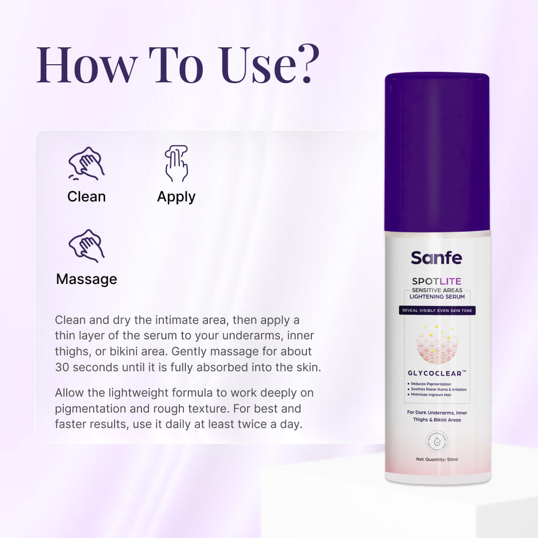 Spotlite Sensitive Areas Lightening Serum For Women
