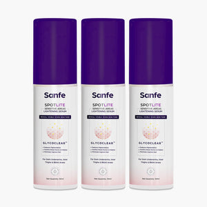 Spotlite Sensitive Areas Lightening Serum For Women (Pack of 3)