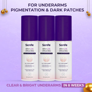 Spotlite Sensitive Areas Lightening Serum For Women (Pack of 3)