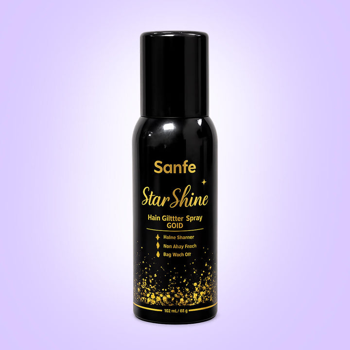Sanfe StarShine Hair Glitter Spray - Gold