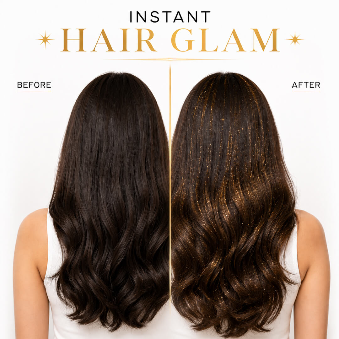 Sanfe StarShine Hair Glitter Spray - Gold