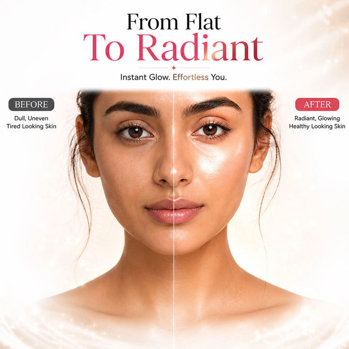Sanfe GlowAura Strobe Cream Trio Pack | Pink, Gold & Rose Gold - Instant Radiant Glow Collection